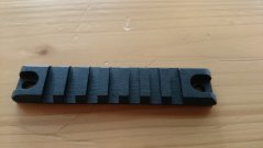 Ližina weaver 20mm spodní dlouhá pro kuše a zbraně
