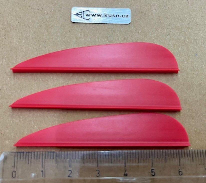 Vanes red 65mm