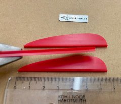Vanes red 65mm