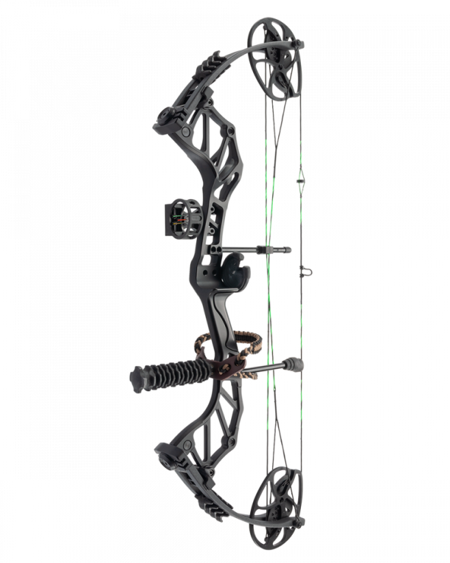 Kladkový luk Mankung CBA5 Thorns Camo-KIT 70LBS