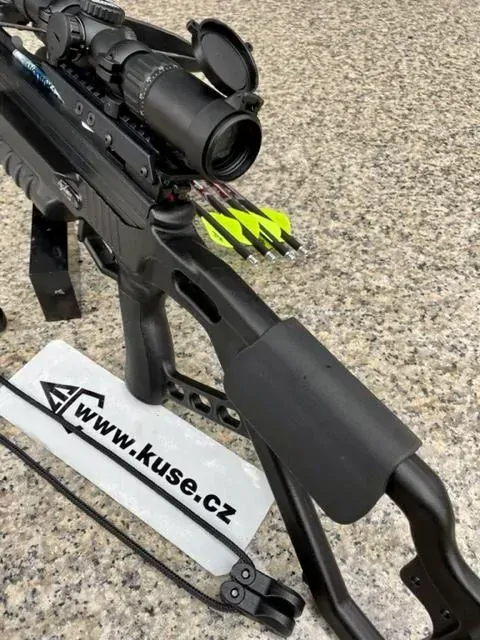 Excalibur Micro 360 SMU Black with Overwatch scope and cheekpiece