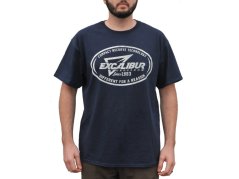 SHORT SLEEVE T-SHIRT triko modré Excalibur