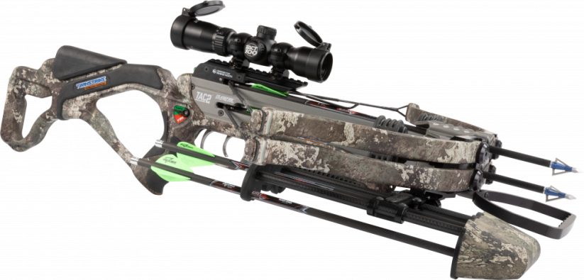 Excalibur TwinStrike Tac2 Strata set s optikou Tact 100