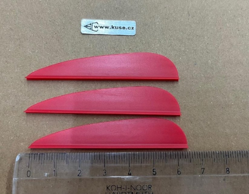 Vanes red 65mm
